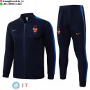 Giacca Full Zip e Pantaloni Allenamento Bambino Francia 2026 Blu II Navy
