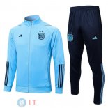 Giacca Bambino Set Completo Argentina 2022 II Blu