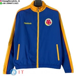 Giacca A Vento Colombia 2026 Blu Giallo