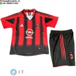Maglia Bambino Ac Milan Prima Retro 2004/2005