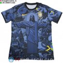 Thailandia Maglia Brasile Especial 2024 Blu Navy