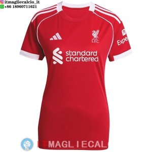 Maglia Donne Liverpool Prima 2025/2026