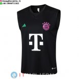 Senza Maniche Maglia Bayern Monaco 2023/2024 Nero I Purpureo Verde
