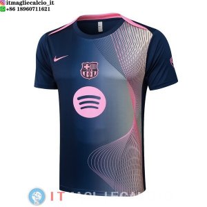 Formazione Maglia Barcellona 2025/2026 Blu Rosa