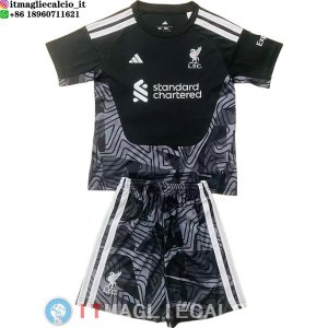 Maglia Bambino liverpool Portiere 2026/2027 Nero