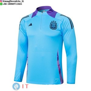 Felpa Da Allenamento Argentina 2024 Blu Purpureo