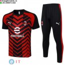 Formazione Set Completo Maglia AC Milan 2023/2024 Rosso Nero