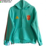 Felpa con Cappuccio Spagna 2026 Verde