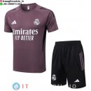 Formazione Maglia Set Completo Real Madrid 2025/2026 Purpureo Bianco Nero