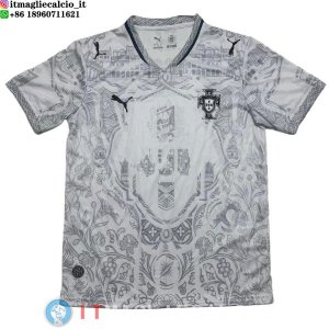 Thailandia Maglia Portogallo Speciale 2026 Grigio Bianco