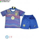 Maglia Bambino Barcellona Speciale 2025/2026 Blu Giallo