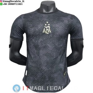 Thailandia Maglia Argentina Speciale Giocatori 2024 Nero