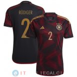 Rüdiger Maglia Germania Seconda Coppa Del Mondo 2022