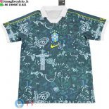 Thailandia Maglia Brasile Speciale 2026 Verde Bianco Giallo Thailandia Maglia Brasile Speciale 2026 Verde Bianco Giallo