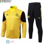 Tuta da Allenamento Bambino Borussia Dortmund Mezza Cerniera 2025/2026 Giallo Nero Tuta da Allenamento Bambino Borussia Dortmund Mezza Cerniera 2025/2026 Giallo Nero