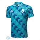 POLO Maglia Juventus 2022/2023 Blu Verde