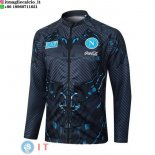 Giacca Lunga Zip Napoli 25-26 Grigio Nero