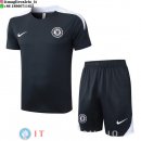 Formazione Maglia Set Completo Chelsea 2025/2026 Grigio Bianco