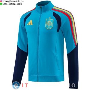 Giacca Full Zip Allenamento Spagna 2026 I Blu