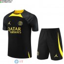 Formazione Bambino Set Completo Maglia PSG 2023/2024 Nero I Giallo