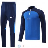 Felpa Da Allenamento Set Completo Nike 22-23 II Blu