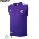 Senza Maniche Maglia Real Madrid 2025/2026 Purpureo