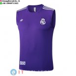 Senza Maniche Maglia Real Madrid 2025/2026 Purpureo