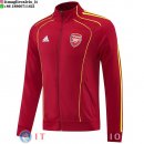 Giacca Lunga Zip Arsenal 25-26 Rosso Giallo