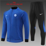 Giacca Bambino Set Completo Inter Milan 2022/2023 Blu
