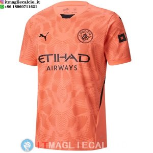 Thailandia Maglia Manchester City Portiere 2024/2025 Arancione