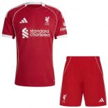 Maglia Bambino liverpool Prima 2025/2026