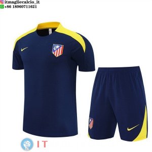 Formazione Set Completo Bambino Atletico Madrid 2025/2026 Blu Giallo