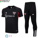 Formazione Set Completo Maglia São Paulo 2023/2024 Nero I Rosso