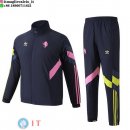 Giacca A Vento Set Completo Juventus 2024/2025 Blu Navy Rosa