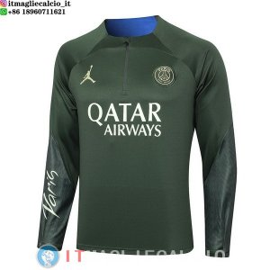 Felpa Da Allenamento Paris Saint Germain 23-24 Verde