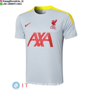 Formazione Maglia Liverpool 2024/2025 Grigio Giallo