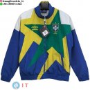 Giacca A Vento Brasile 2026 Blu Giallo Verde