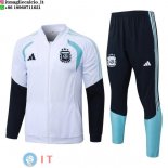 Giacca A Vento Set Completo Argentina 2026 Bianco Blu Navy