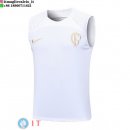 Senza Maniche Maglia Corinthians Paulista 2023/2024 Bianco