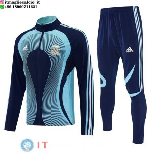 Giacca Full Zip e Pantaloni Allenamento Argentina 2026 Blu I Navy
