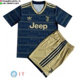 Maglia Speciale Set Completo Uomo Juventus 2023/2024 Blu Giallo