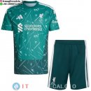 Maglia Set Completo Uomo Liverpool Portiere 2026/2027 Verde