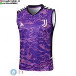 Senza Maniche Maglia Juventus 2023/2024 Purpureo