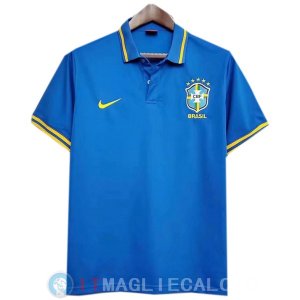 POLO Maglia Brasile 2023 Blu I