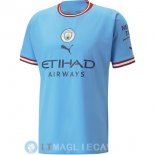 Thailandia Maglia Originali Manchester city Prima Giocatori 2022/2023