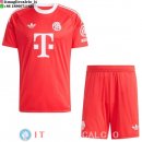Maglia Bambino Bayern Monaco Portiere 2025/2026 Rosso