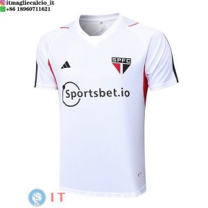 Formazione Maglia São Paulo 2023/2024 Bianco Rosso