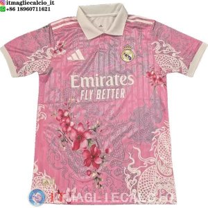 Thailandia Maglia Real Madrid Speciale 2026/2027 Rosa Bianco