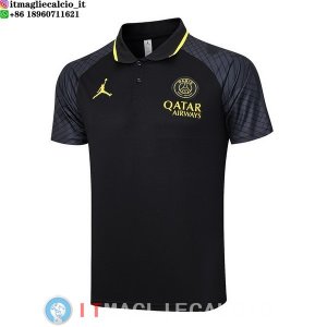 POLO Maglia Paris Saint Germain 2023/2024 Nero