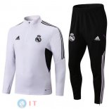 Giacca Bambino Set Completo Real Madrid 2022/2023 Bianco II Nero